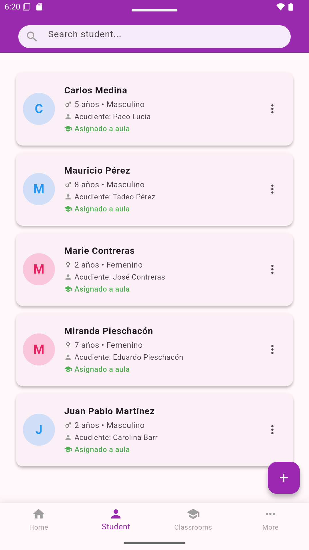 Vervux Campus - pantalla 3