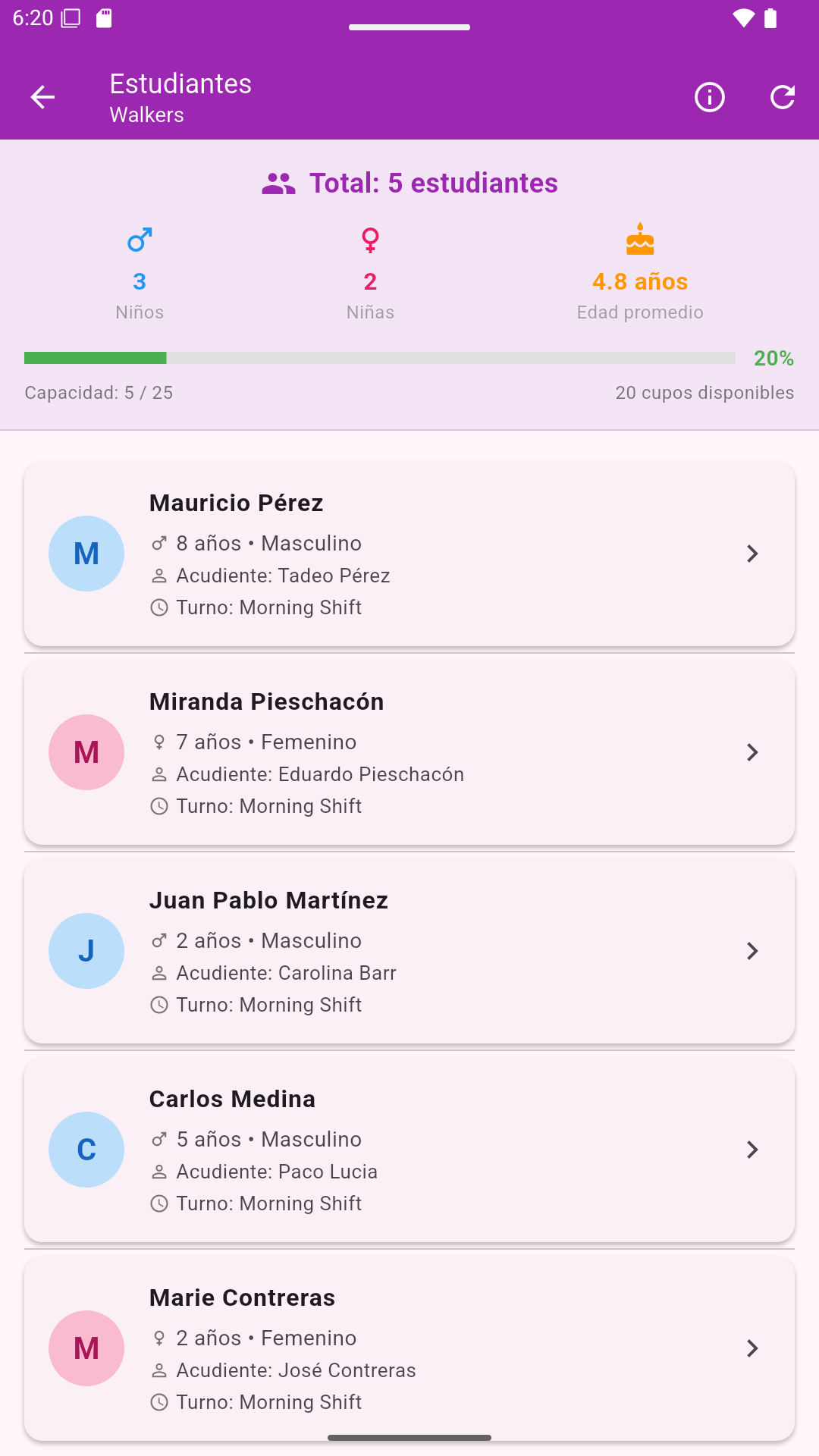 Vervux Campus - pantalla 4